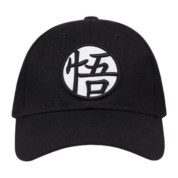 New Dragon Ball Z Goku Master Roshi‎ Black White Embroidered Baseball Cap - Picture 1 of 9